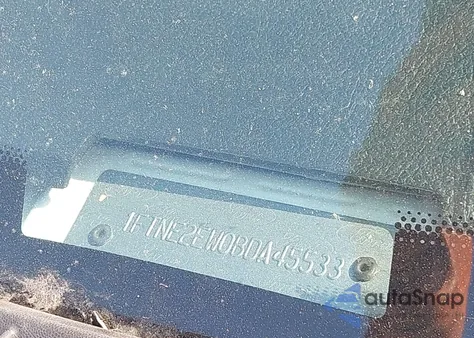 2011 Ford E-250 Commercial из США, поврежденный, VIN 1FTNE2EW0BDA45533